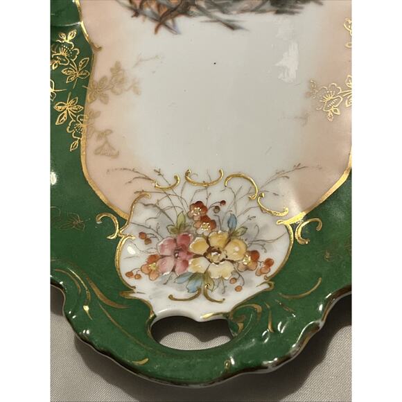 Antique Austria Art Nouveau Lady Portrait Tray - Picture 3 of 5